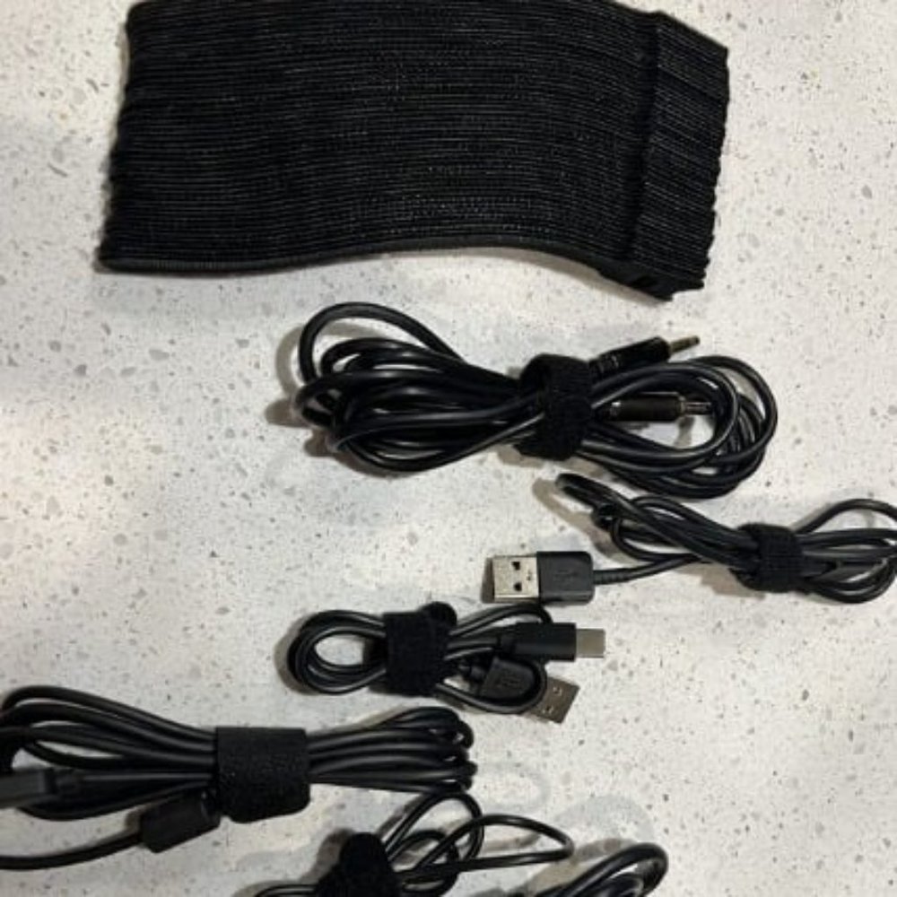 60 PCS 6 Inches Reusable Cable Ties, Adjustable Cord Straps, Cable Organizer